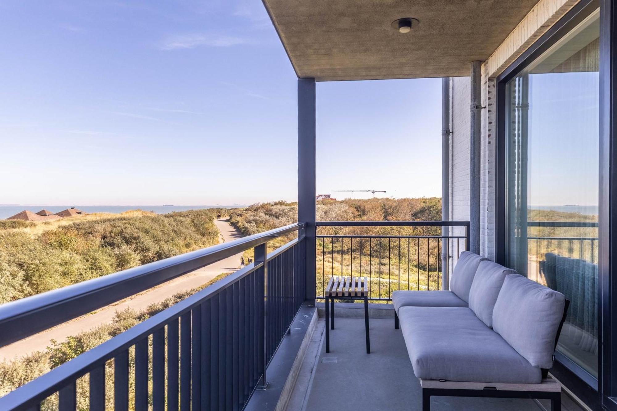 The Bay Luxurious Full Sea View Apartment Cadzand Exterior foto