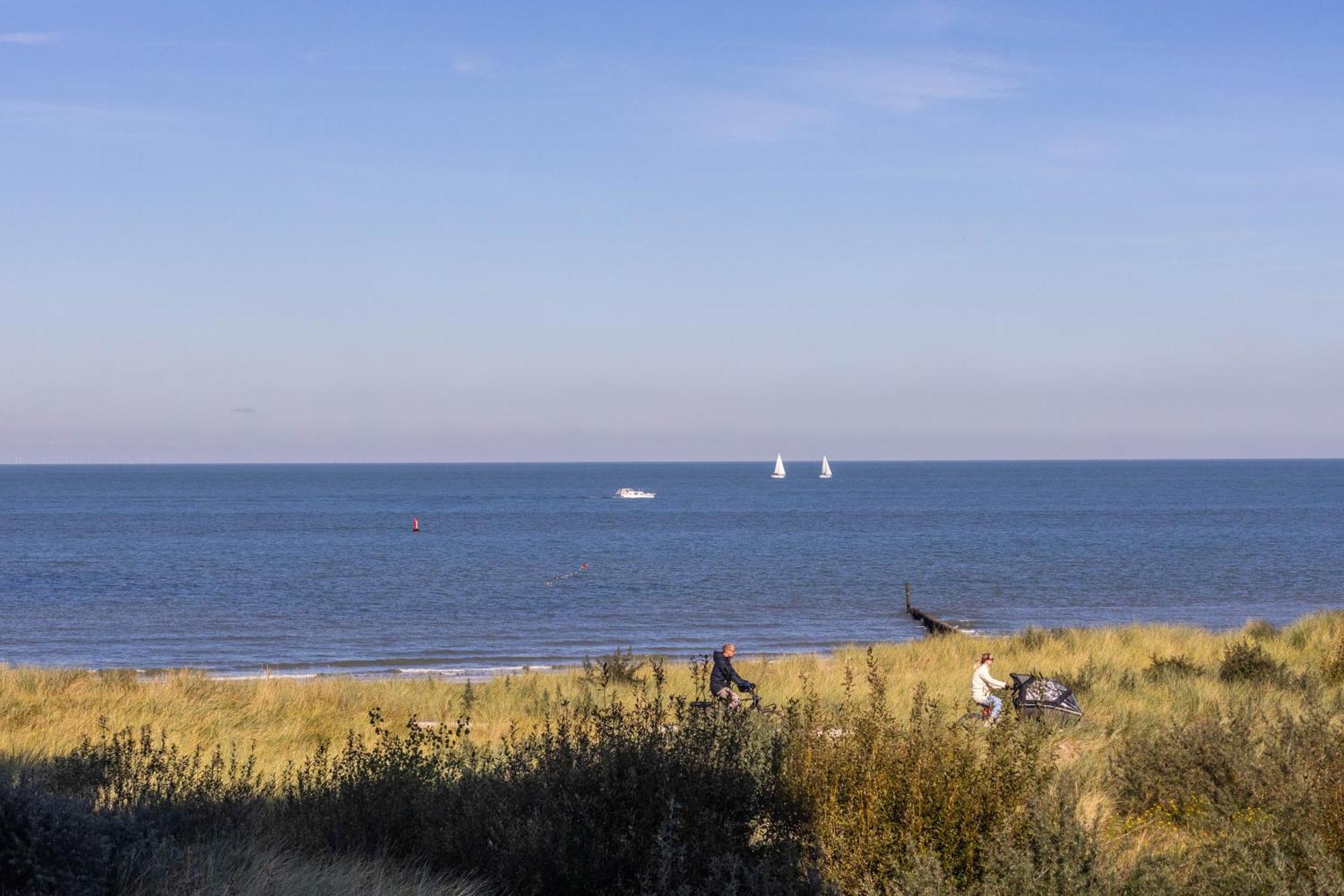 The Bay Luxurious Full Sea View Apartment Cadzand Exterior foto